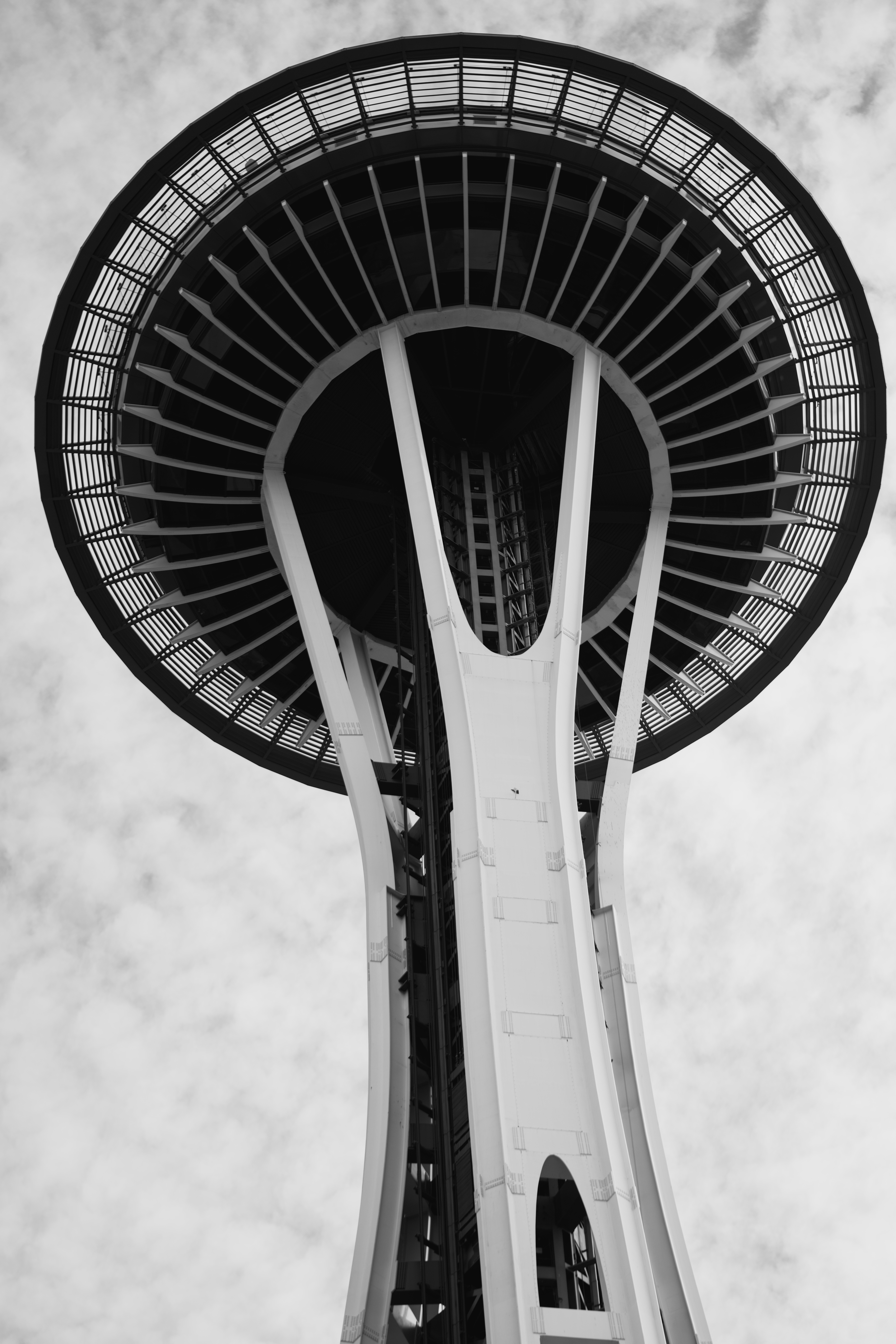 Space Needle B&W
